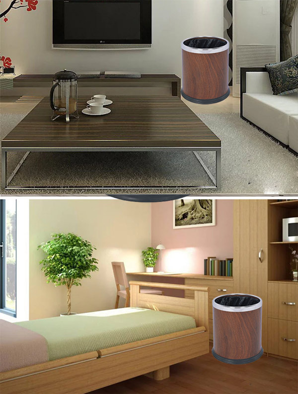 Thùng rác không nắp làm đẹp và sạch thêm không gian