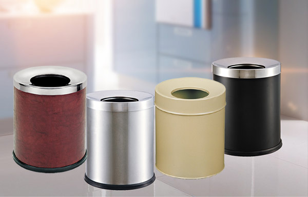 Thùng đựng rác văn phòng nhỏ kiểu nắp hở