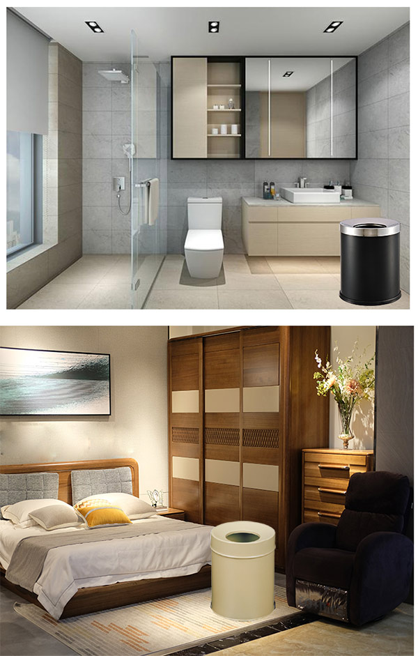 Mẫu thùng đựng rác đẹp, kích thước nhỏ xinh xắn