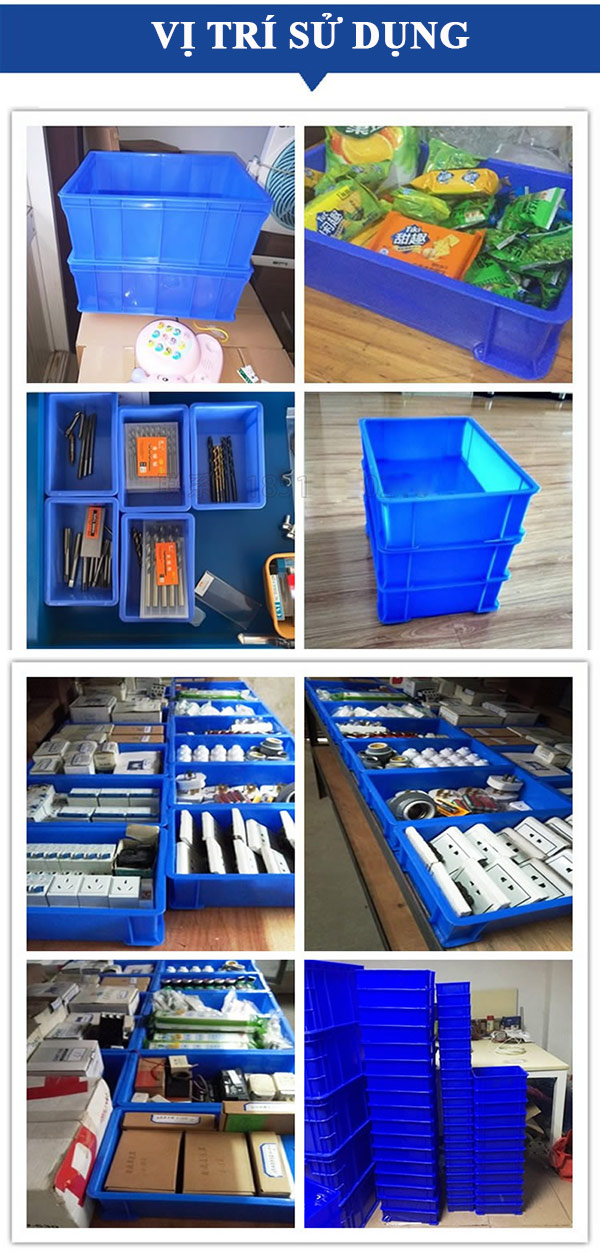 Khay nhựa sử dụng được nhiều nơi, có công dụng lớn