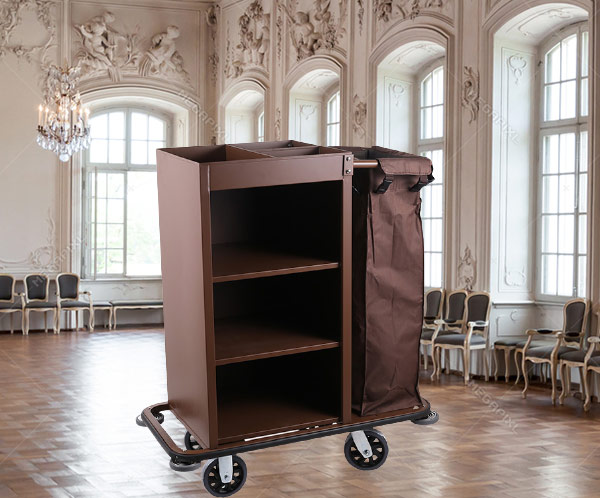 Mẫu xe đẩy làm buồng phòng nhỏ