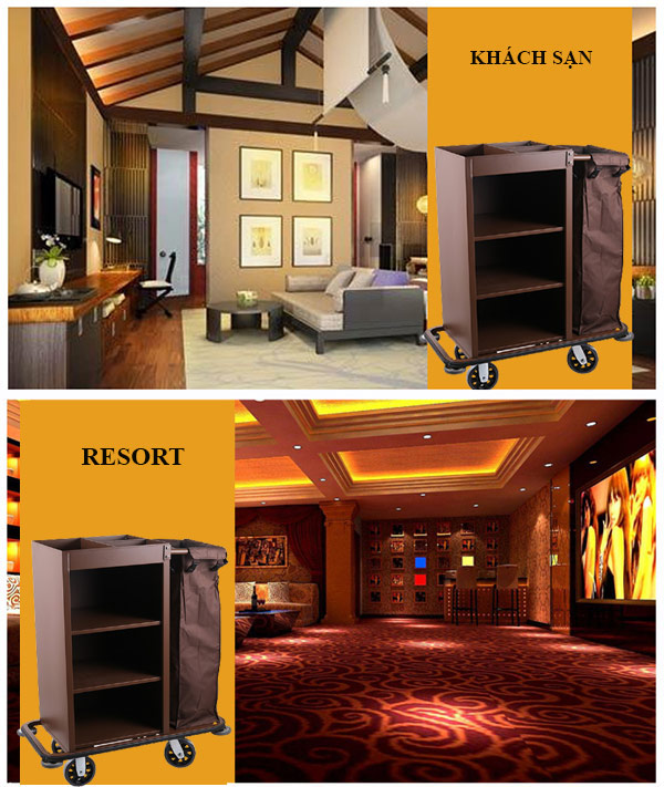 Được sử dụng trong những khách sạn diện tích nhỏ, ít phòng