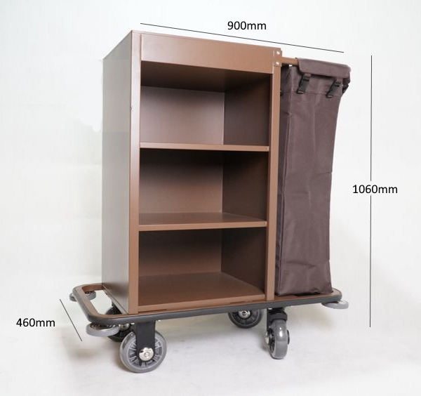 Thông số kích thước xe đẩy dọn phòng