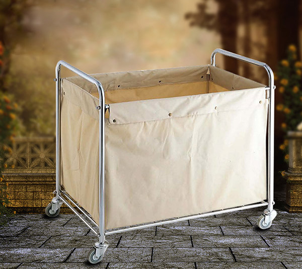 Xe giặt là khung inox túi vải bạt cao cấp