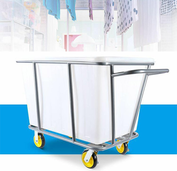 Mẫu xe chở đồ giặt ủi nhựa đẹp, chắc chắn