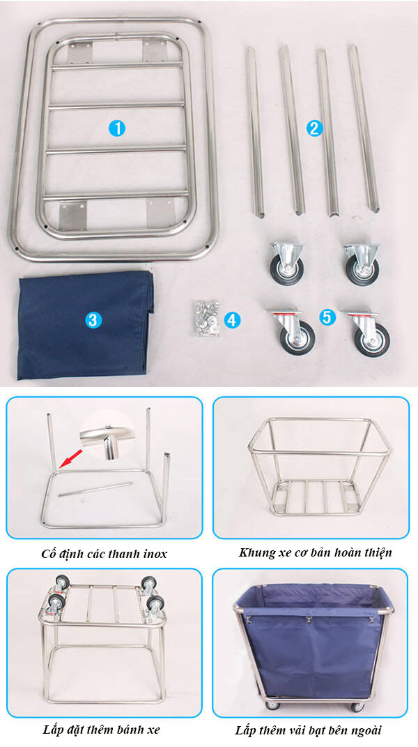 Hướng dẫn cách lắp đặt xe