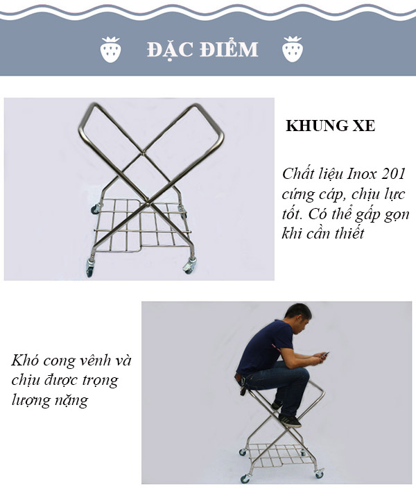 Mô tả đặc điểm xe giặt là khách sạn