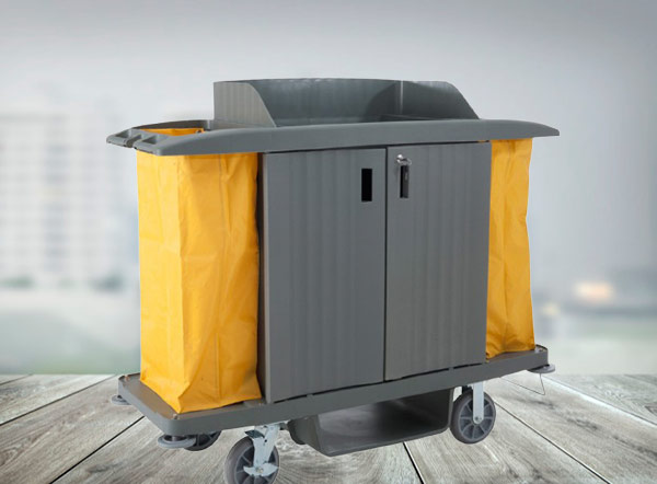 Mẫu xe dọn phòng khách sạn khung nhựa cao cấp