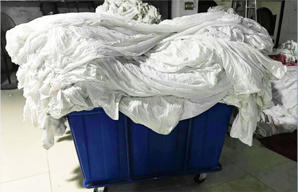 Xe chở được khối lượng đồ vải lớn