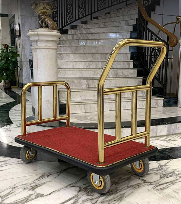 Xe đẩy hành lý khách sạn hình chữ U