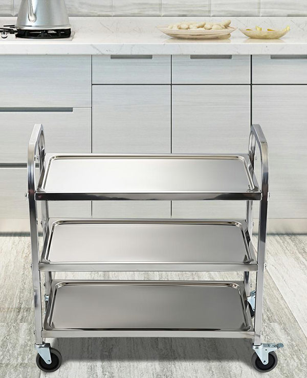 Giá bán xe đẩy inox 3 tầng tại Hành Tinh Xanh