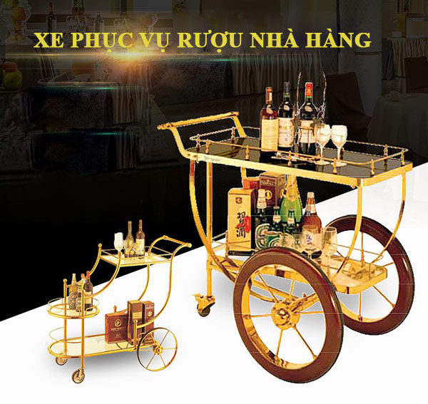 Dòng xe đẩy chở rượu cao cấp của Hành Tinh Xanh