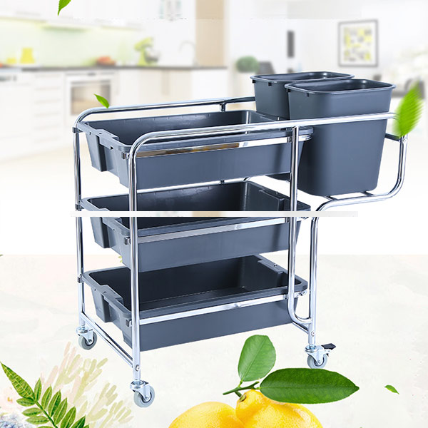 Xe dọn bát đĩa, đồ dơ nhà hàng, khách sạn