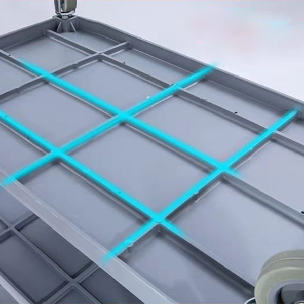 Kết cấu mặt sau tầng chứa đồ