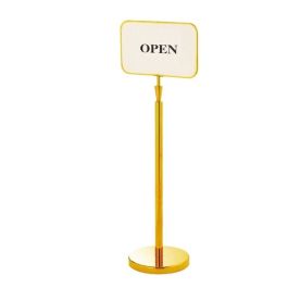 Bảng chỉ dẫn sự kiện inox vàng HTG-MN-30