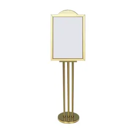 Bảng thông báo inox vàng đặt sự kiện TLESI0G13