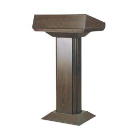 Bục phát biểu gỗ đơn giản