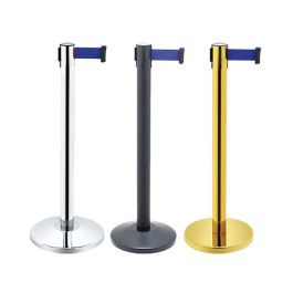 Cột chắn dây màu xanh dương