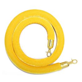 Dây nhung cột chắn màu vàng