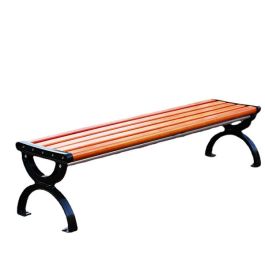 Kích thước ghế băng công viên bằng gỗ không tựa