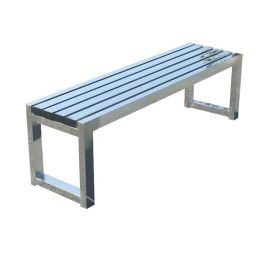 Ghế công viên inox 304 không tựa