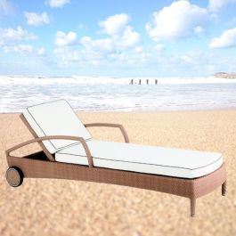 Ghế nằm bãi biển có bánh xe