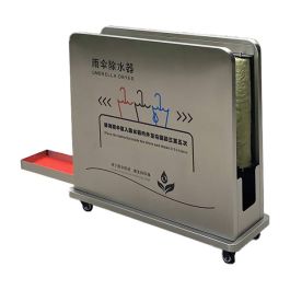 Hộp lau nước trên ô dù bằng inox