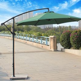 Ô dù lệch tâm tròn che nắng ngoài trời