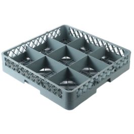 Rack đựng ly 9 ngăn màu ghi