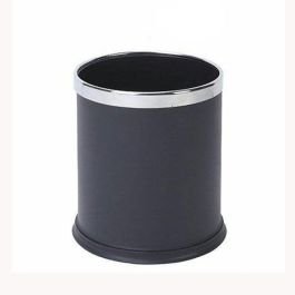 Sọt rác nhựa 2 lớp màu đen