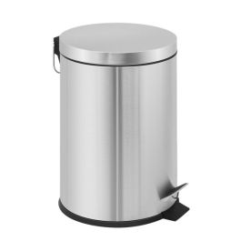 Thùng rác đạp chân tròn 20L inox 304