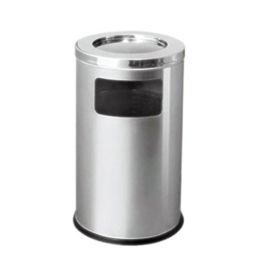 Thùng rác gạt tàn inox Ø38cm