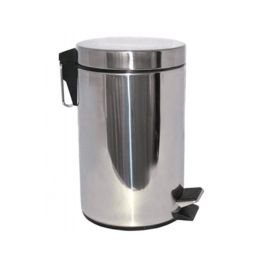 Thùng rác inox đạp chân 12 Lít