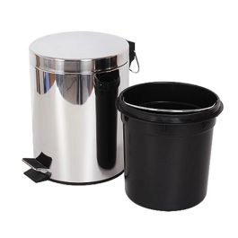 Thùng rác inox đạp chân 5 lít