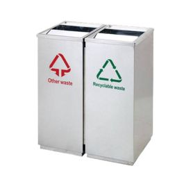 Thùng rác inox ngoài trời