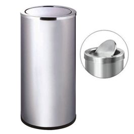 Thùng rác nắp bập bênh tròn Ø38