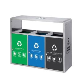 Thùng rác ngoài trời A37-H