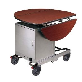 Xe đẩy có tủ giữ nhiệt đồ ăn