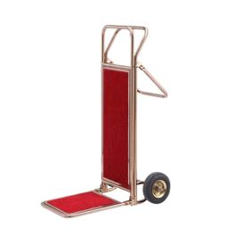 Xe kéo đẩy hành lý inox trong khách sạn