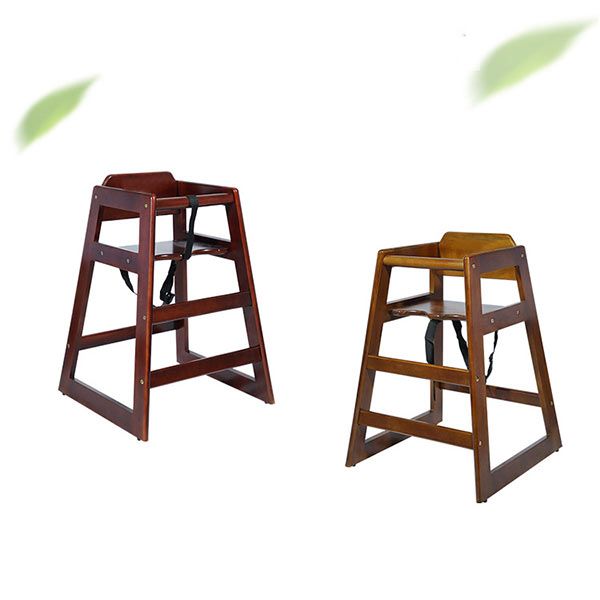 Ghế ăn trẻ em nhà hàng bằng gỗ - hình 4