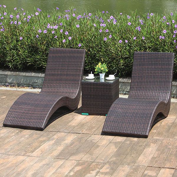 Ghế hồ bơi giả mây - hình 4