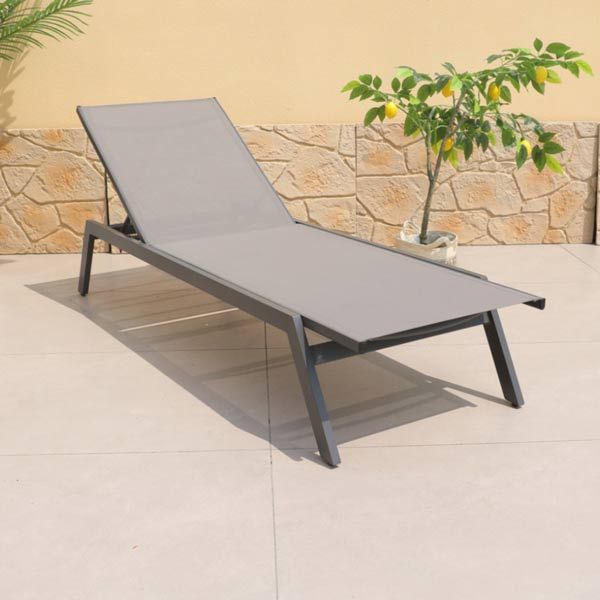 Ghế tắm nắng vải lưới Teslin - hình 2