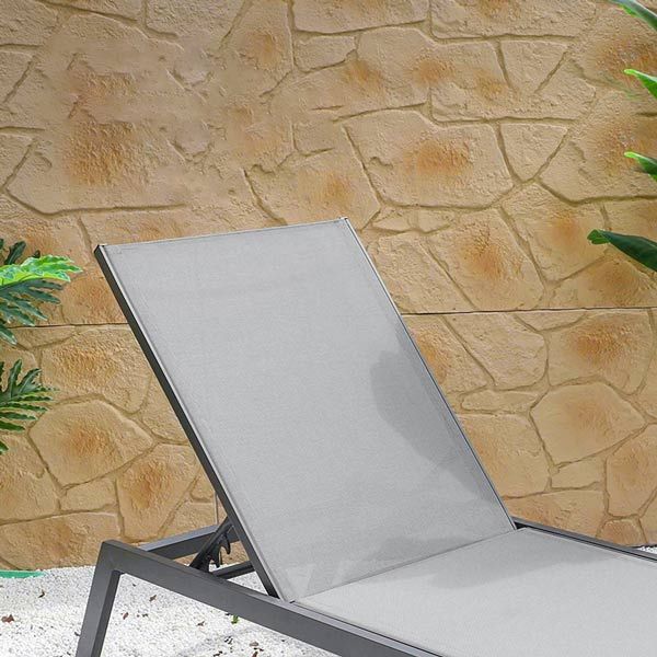 Ghế tắm nắng vải lưới Teslin - hình 4