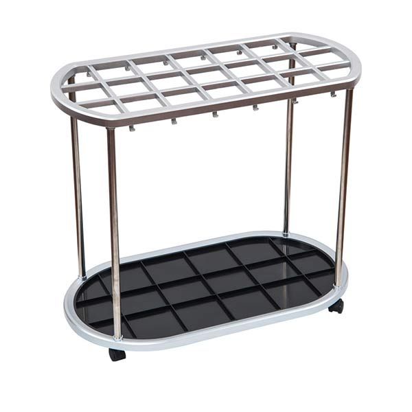 Kệ đựng dù inox 21 ô cắm - hình 2