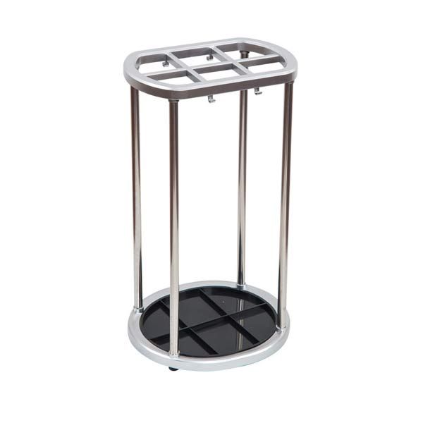 Kệ đựng dù inox 6 ô cắm - hình 2