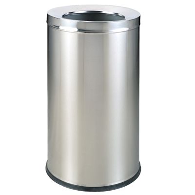 Thùng rác inox trắng - hình 3