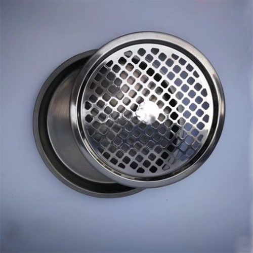 Thùng rác inox có gạt tàn tròn Ø25cm - hình 6