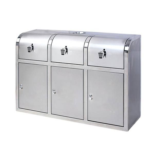 Thùng rác nắp đẩy nhiều ngăn - hình 2