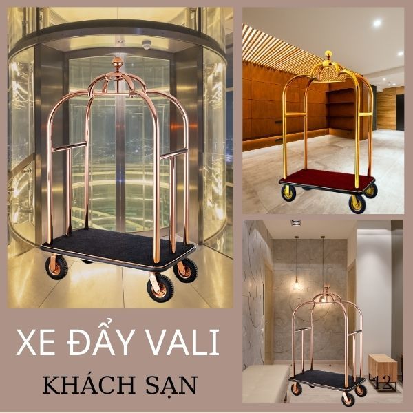 Xe vận chuyển vali hành lý - hình 6