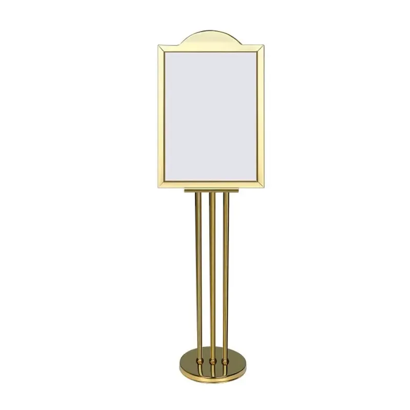Bảng thông báo inox vàng đặt sự kiện TLESI0G13